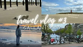 Travel Vlog #3 - Callantsoog,Texel&Amsti, Königstag Party, Robbe gesichtet & new Tattoo I Itsninakls