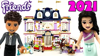 Lego Friends🌺 Heartlake City Grand Hotel Build Penthouse & Room Part 2