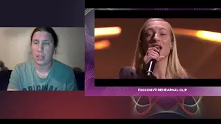 S10 - De Diepte - Exclusive Rehearsal Clip - Netherlands 🇳🇱 - - Eurovision 2022 - First Reaction