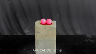 Red Hot Ball VS Floral Foam | 1000 degree glowing ball