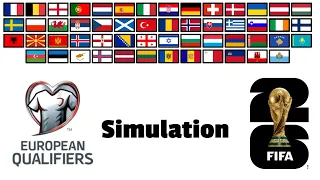 2026 World Cup Qualifiers Simulation Part 5: UEFA