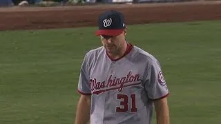 WSH@LAD: Watch Scherzer's 14 K's in 14 seconds