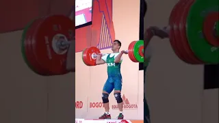 Rejepbay Rejepov 202 kg ! World champion ! #weightlifting #weightliftingvideo #reels #shorts