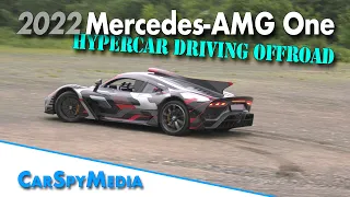 New Mercedes-AMG ONE Hypercar Prototype Spied Testing At The Nürburgring With Offroad Acceleration