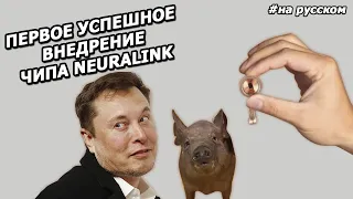 Elon Musk presented a new NEURALINK CHIP |2020| (in Russian)