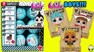 LOL Boys Series FULL CASE The Hunt For King Bee, His Royal High-Ney, Do Si Dude Cupcake Kids Club