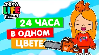 24 часа в оранжевом цвете в Тока Бока Челлендж 🔶 Toka Life world