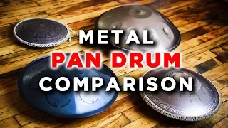 Handpan/Metal Pan Drum Comparison: RAV Vast vs. Tacta vs. GUDA