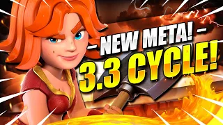 +300 TROPHIES IN 1 HOUR!! BEST NEW CYCLE DECK IN CLASH ROYALE!!🏆