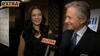 Catherine Zeta-Jones Presents Honor to Michael Douglas