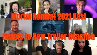 Mortal Kombat 2021 Cast Reacts to New Trailer Reaction