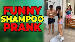 Funny shampoo prank