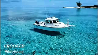 Fishing the Bahamas Before Winter Arrives in a Small Crooked Pilothouse boat Miami to Bimini