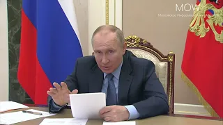 Владимир Путин провел совещание по вопросам развития угольной отрасли