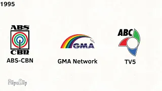 ABS-CBN VS. GMA Network VS. TV5 ￼Logo History since 1950 (BEC NOT INCLUDED + MVV)