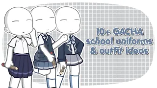 10+ FREE gacha life2 school uniforms & outfit ideas (male & female)