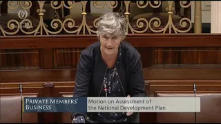 Catherine Connolly TD speaks about climate change and the National Development Plan11.06.19