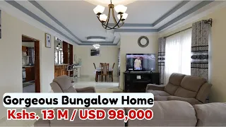 Gorgeous 3 Bedroom Bungalow Plus Massive DSQ for Sale Ksh.13M ($97K), NAKURU, Kenya