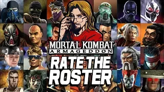 EVERYONE IS HERE - Rate The Roster: Mortal Kombat Armageddon