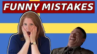10 FUNNY mistakes in Swedish!