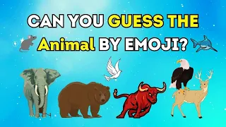 Animal Quiz: Guess The Animal By Emoji
