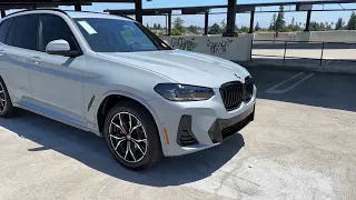 Tour the 2023 X3 xDrive30i in Brooklyn Grey & DHP | 4K