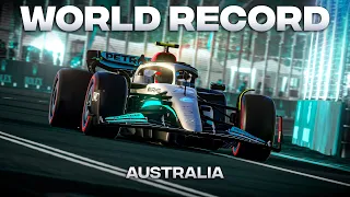 F1 22 Australia World Record! 1:15.939