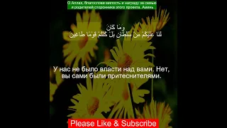 Коран Сура Ас-Саффат | 37:30  | Чтение Корана с русским переводом| Quran Translation in Russian