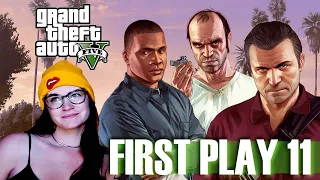 Can the hatchet be burried? | First playthrough of GTA 5 - part 11