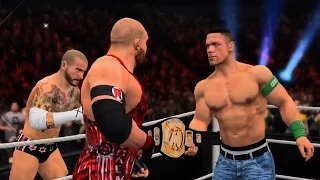 WWE 2K15 Walkthrough - WWE 2K Showcase Walkthrough Part 15 - Hustle, Loyalty, Disrespect (John Cena Vs. CM Punk)