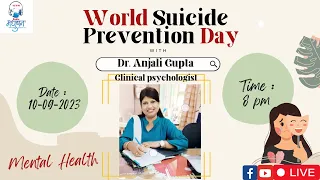 World Suicide Prevention Day Special Day | Radio Madhuban | Dr.Anjali (Clinical Psychologist )