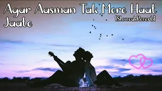 Agar Aasman Tak Mere Haat Jaate | Slowed + Reverb | Sonu nigam & Anuradha Paudwal | Hit Audio Song