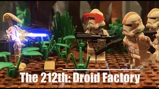 Lego Clone Wars 212th Battalion: Droid Factory Stop Motion