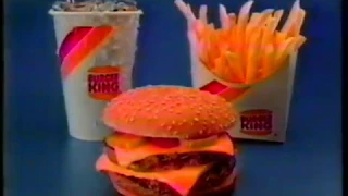 1985 Burger King "King Combo" TV Commercial