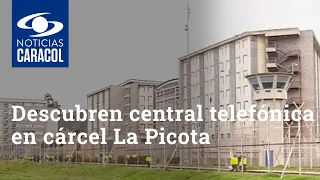 Descubren central telefónica en cárcel La Picota desde donde presos extorsionaban