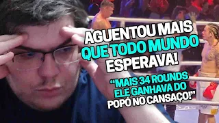 CASIMIRO REAGE: A LUTA ENTRE WHINDERSSON X POPÓ - FMS (BOXE) 2022 | Cortes do Casimito