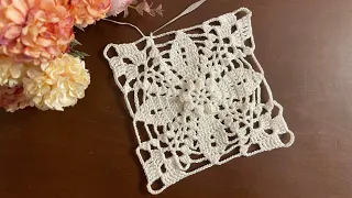 Crochet Lace Square Pattern - Crochet Patterns Square