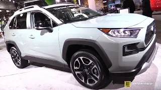 2019 Toyota Rav4 Adventure - Exterior and Interior Walkaround - 2019 NY Auto Show