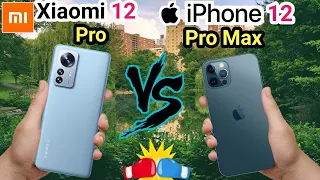 Xiaomi 12 pro vs iPhone 12 Pro Max