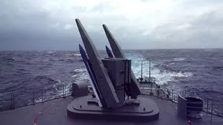 Taiwan's navy launches surface-to-air missile