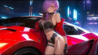 Tokyo Night Drive with your Waifu | vol. 2  - Chillhop Synthwave Cyberpunk - Gaming music mix