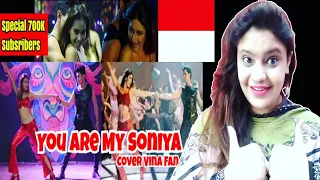 Indian Reacts to You Are My Sonia || Vina Fan Cover Parody || Indonesia || Bear My Reaction 🐻