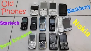 Collection of My Old Phones