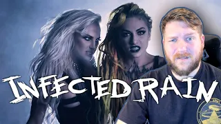 WHO IS SHE?! INFECTED RAIN - The Realm Of Chaos (feat. Heidi Shepherd) REACTION