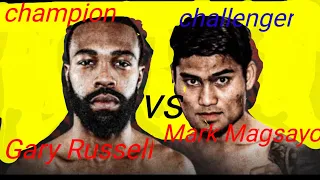 Gary Russell vs Mark "magnifico"Magsayo