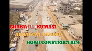 Ghana 🇬🇭 Kumasi Abuakwa-Tanoso Road Construction #ghana #accra #kumasi #projects #theseekerghana