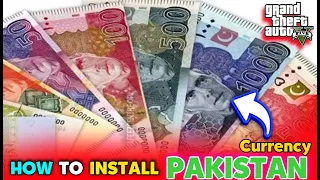 HOW TO INSTALL PAKISTAN CURRENCY💵 IN GTA 5 | GTA V REAL LIFE MODS | EASY INSTALATION TUTORIAL |MG-PK