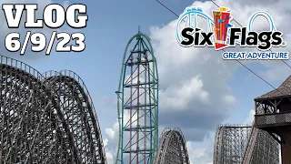 June Updates at Six Flags Great Adventure! | Vlog 6/9/23