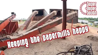 Trouble at the sawmill chipper