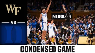 Wake Forest vs. Duke Condensed Game | 2022-23 ACC Men’s Basketball